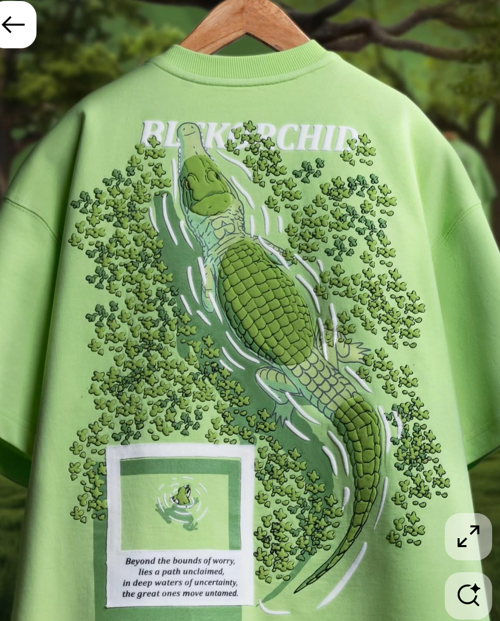 Croc Oversized T-Shirt
